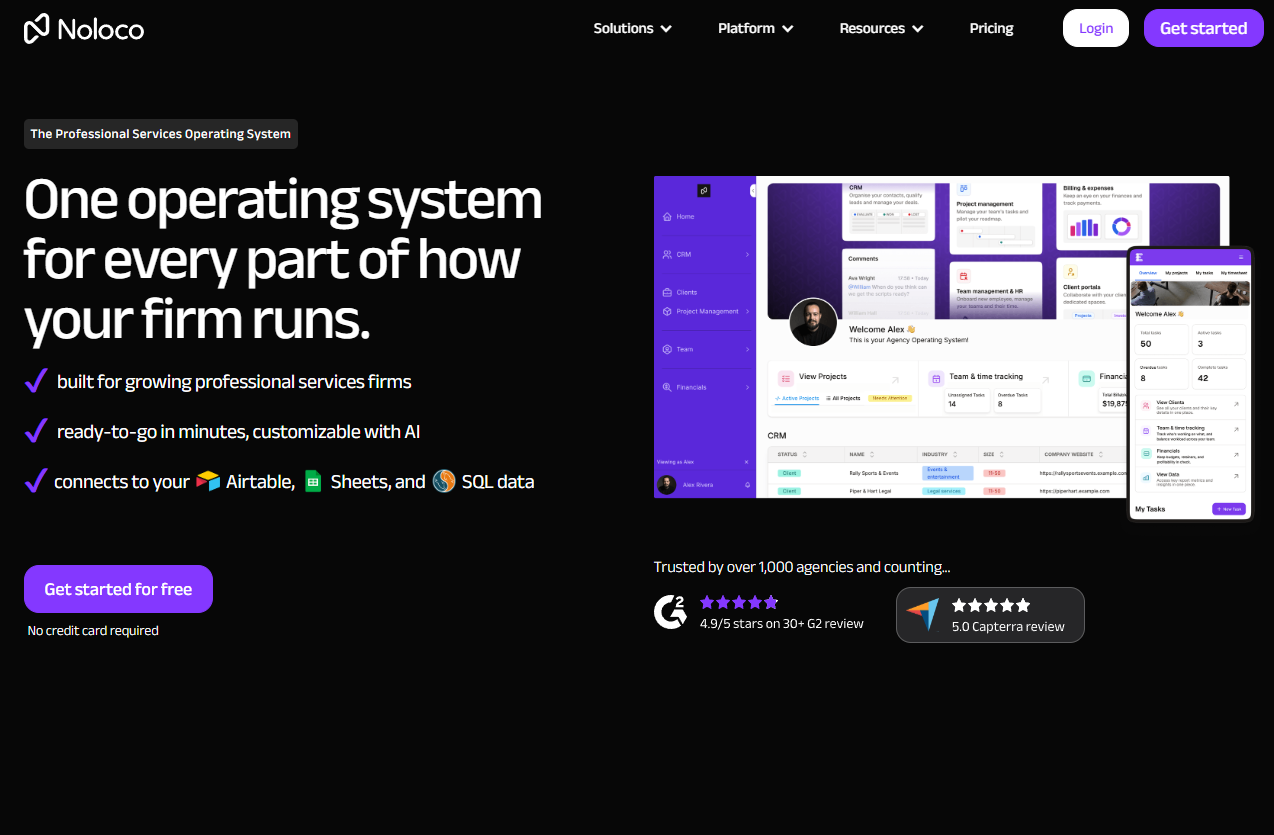 Noloco product reference